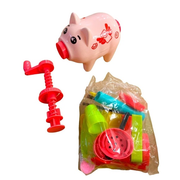 Pig Noodle & Ice Cream Maker Kits Accessories putty, Clay, dough Not Inc. - Picture 1 of 8